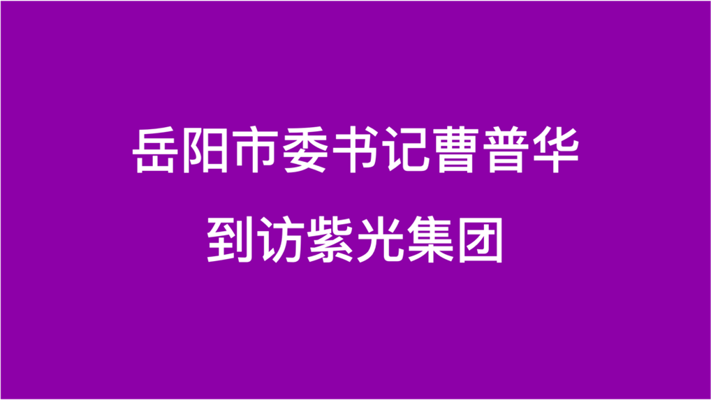 岳阳市委书记曹普华到访申博太阳城集团